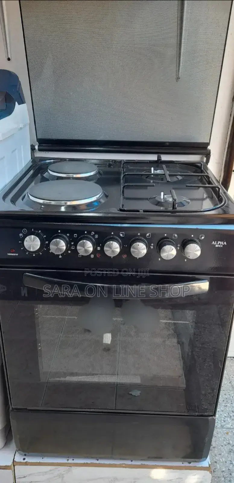 Brand New ALPHA 4-burner Gas Electric Stove For Sale