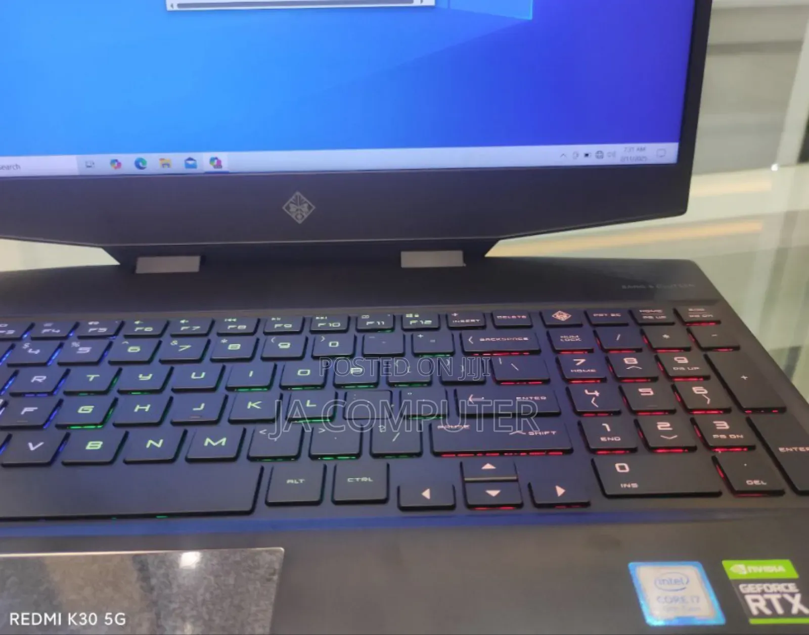 New Laptop HP Omen 15 16GB Intel Core I7 SSD 512GB