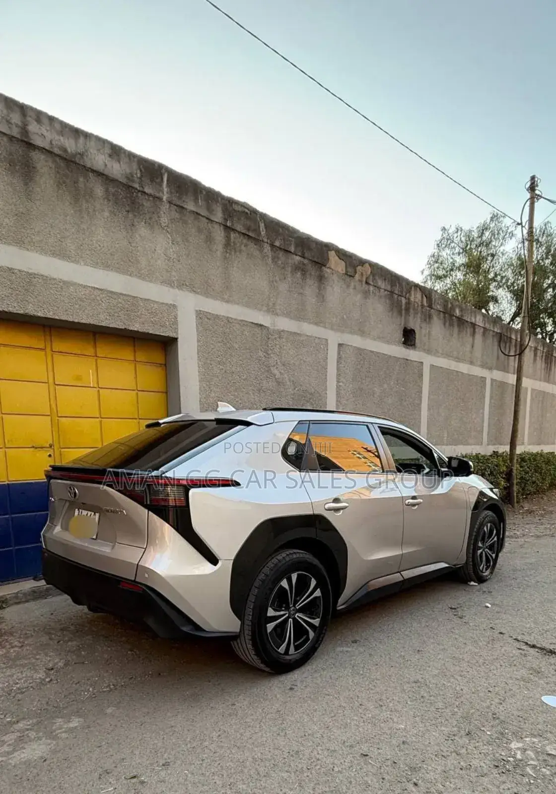 Toyota bZ4X 2022 Gray