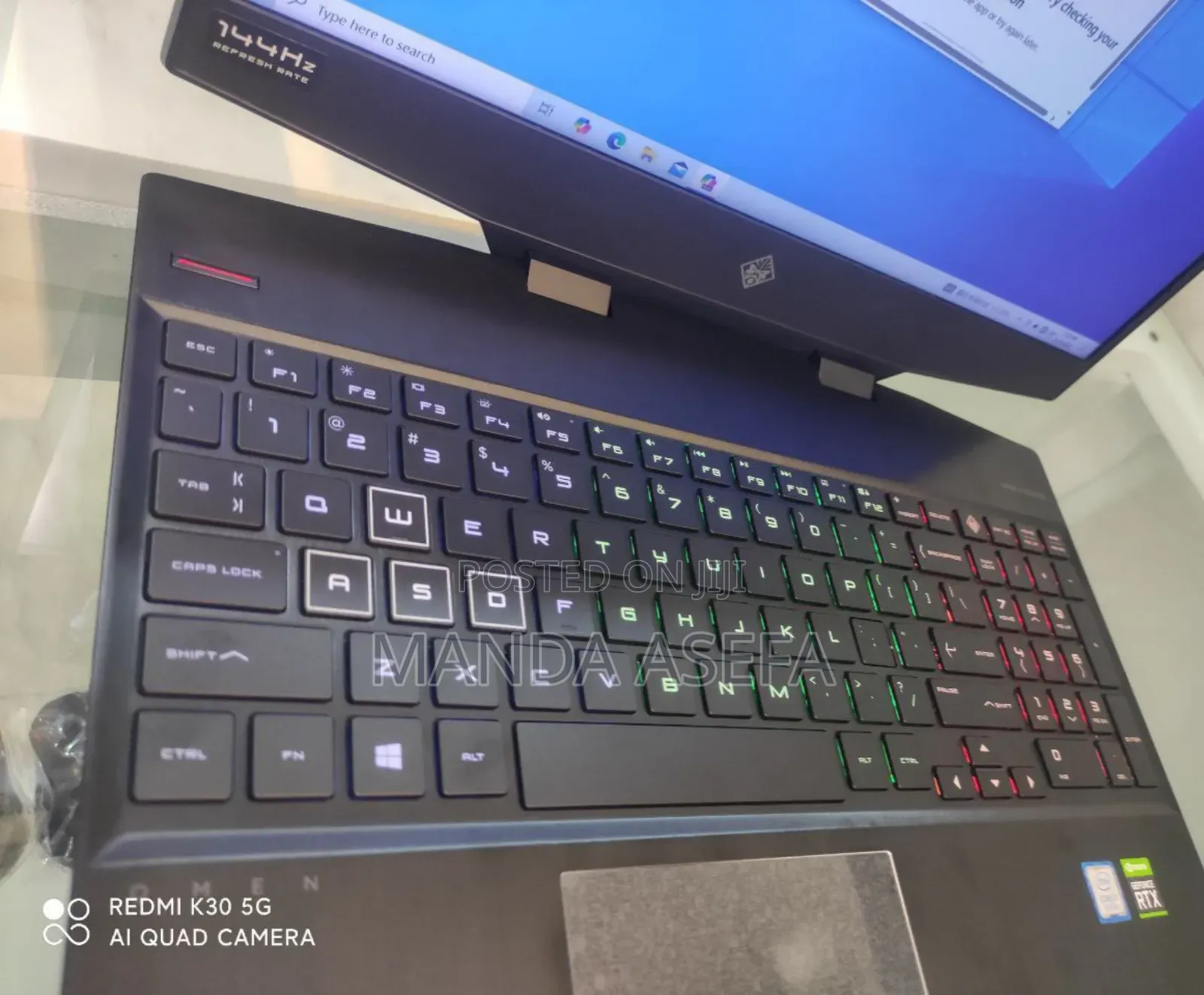 New Laptop HP Omen 15 16GB Intel Core I7 SSD 512GB