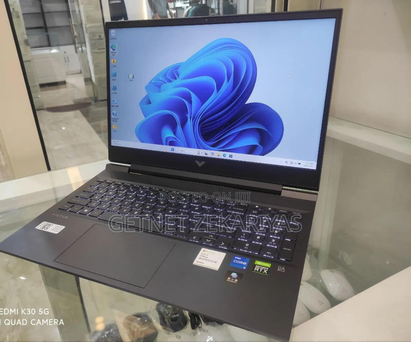 New Laptop HP Victus 16 16GB Intel Core I5 SSD 512GB