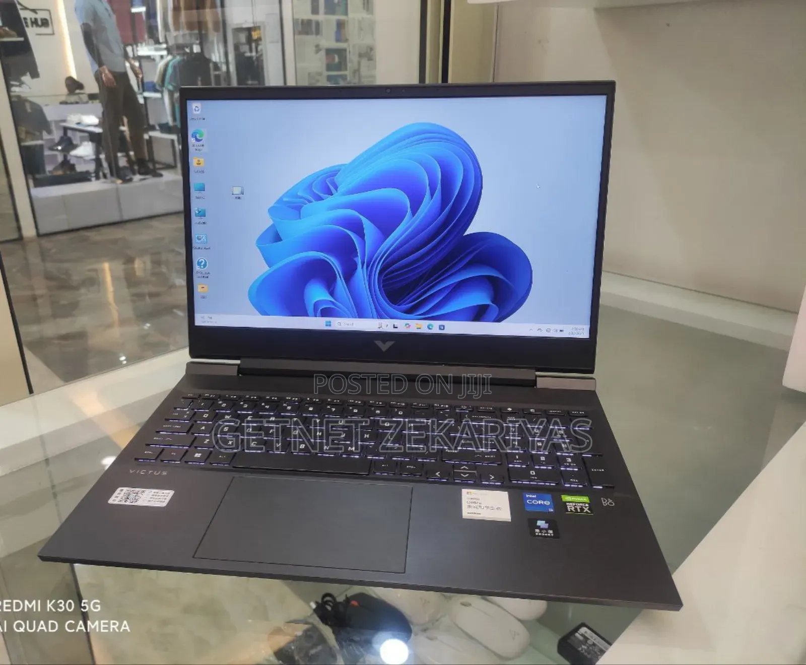 New Laptop HP Victus 16 16GB Intel Core I5 SSD 512GB