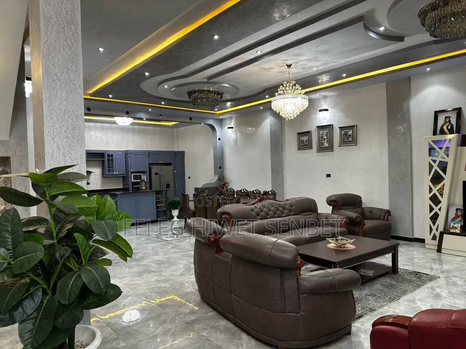 Furnished 6bdrm Apartment in Bole for sale