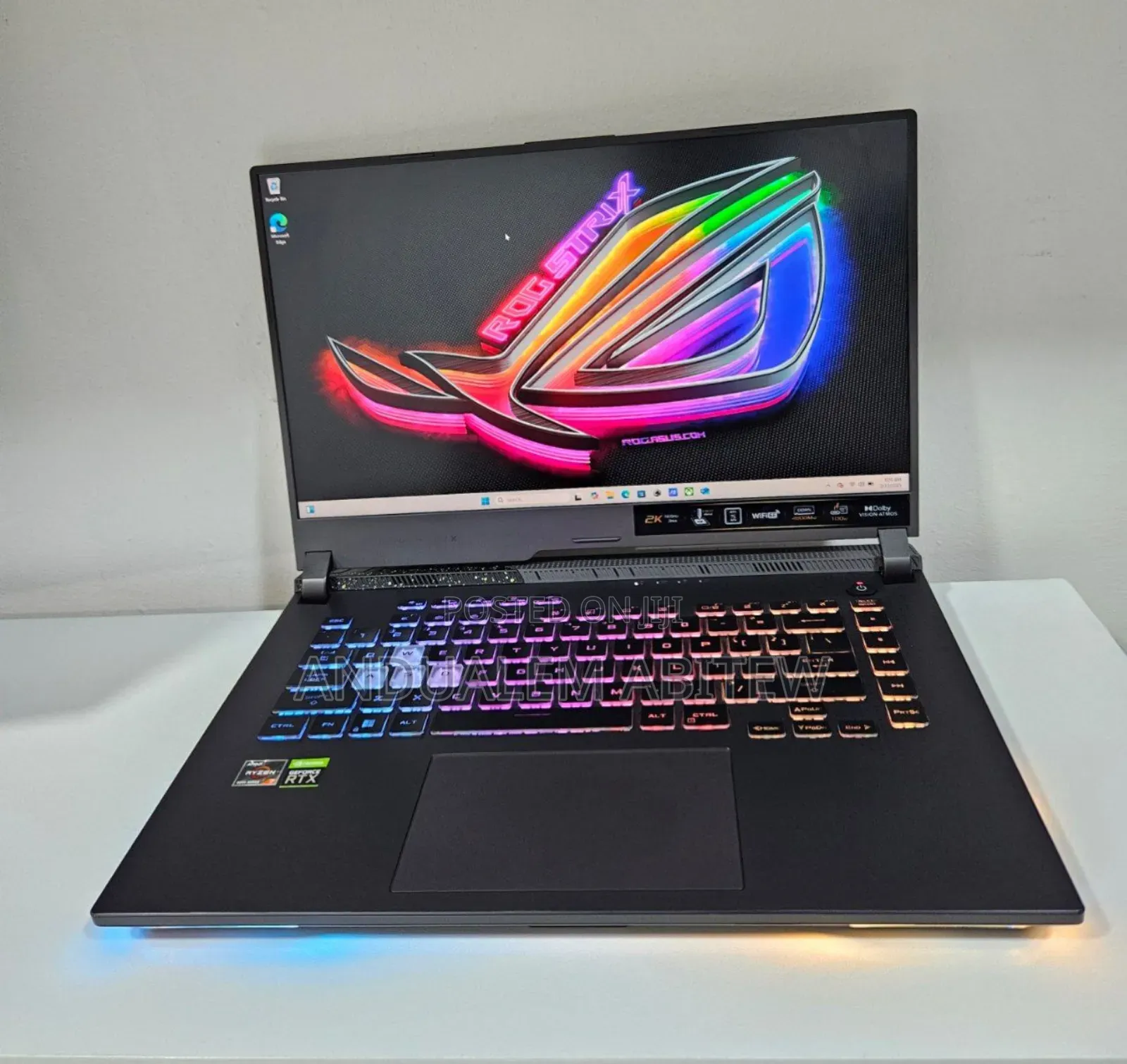 New Laptop Asus ROG Strix G15 16GB AMD Ryzen 7 SSD 1T