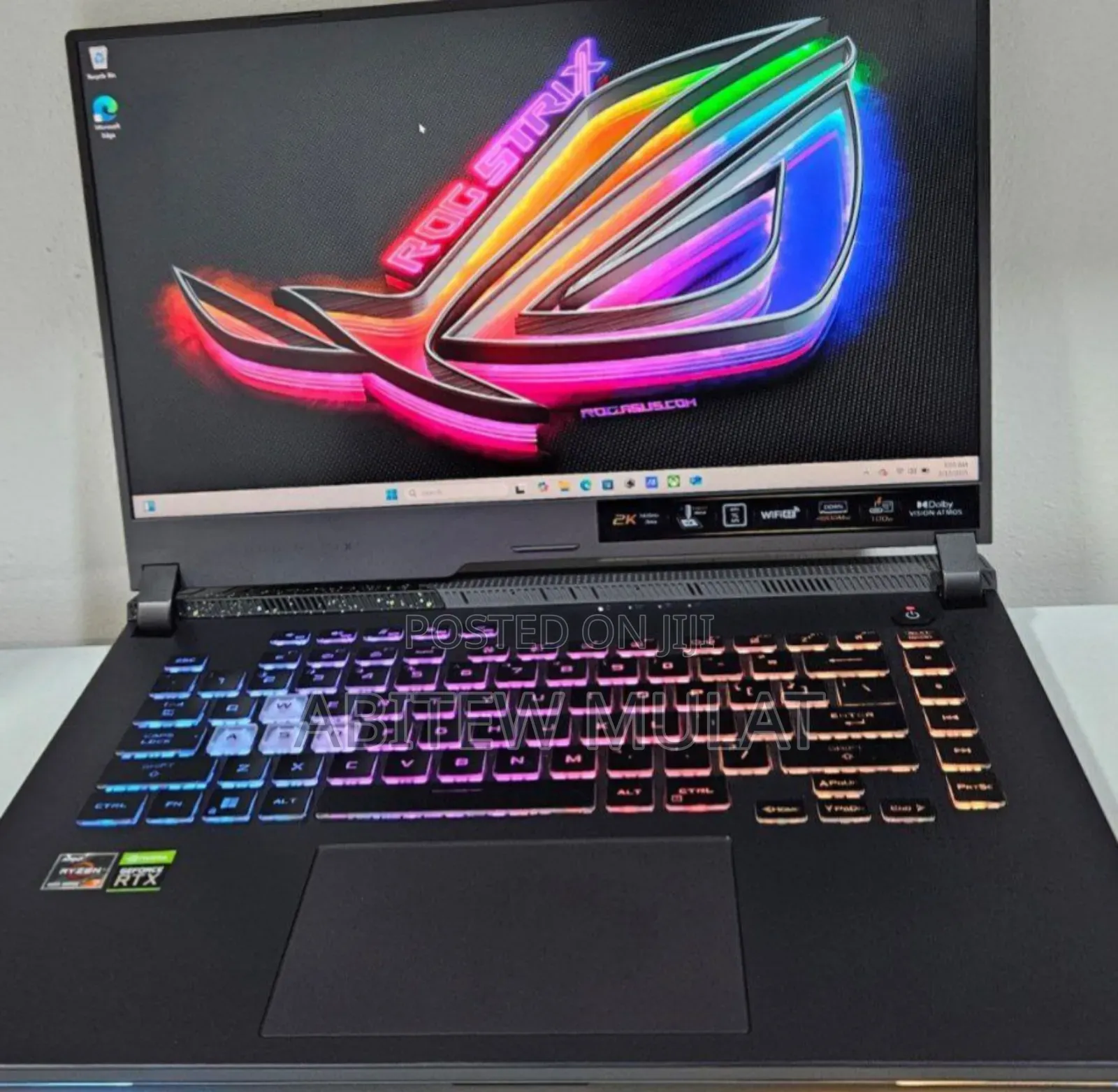 New Laptop Asus ROG Strix G15 16GB AMD Ryzen 7 SSD 1T