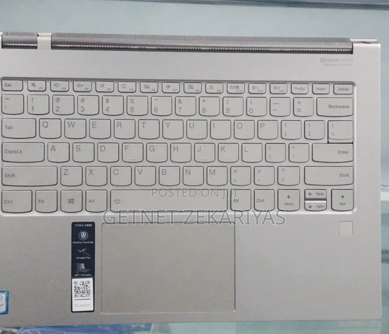 New Laptop Lenovo Yoga C930 16GB Intel Core I7 SSD 512GB