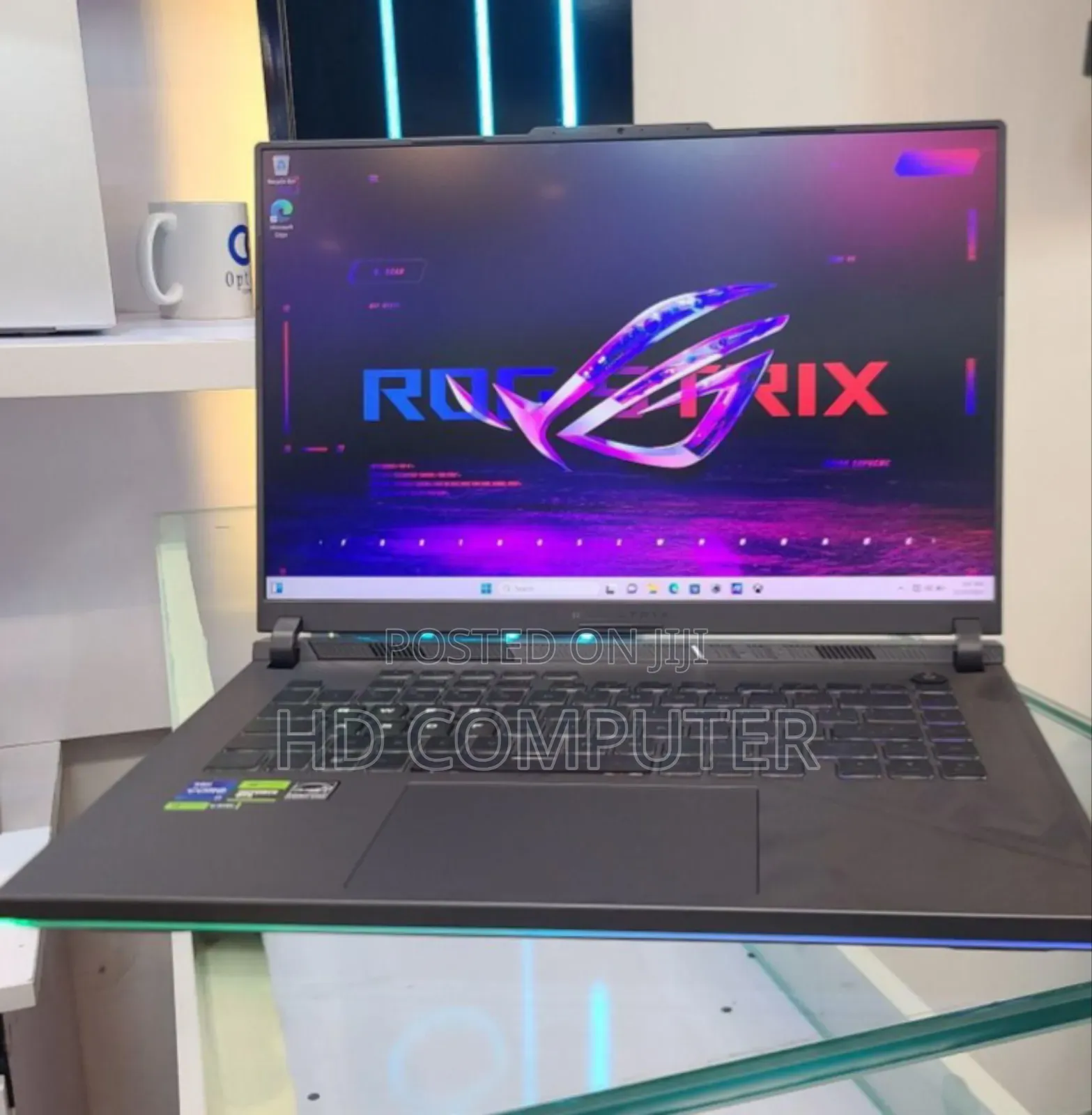New Laptop Asus ROG Strix G16 G614 16GB Intel Core I7 SSD 1T