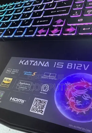 New Laptop MSI Katana GF66 16GB Intel Core I7 SSD 512GB