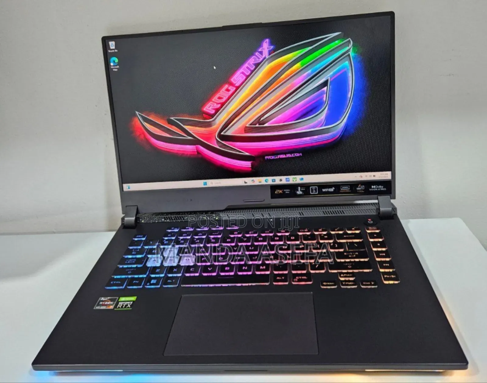 New Laptop Asus ROG Strix G15 16GB Intel Core I7 SSD 1T