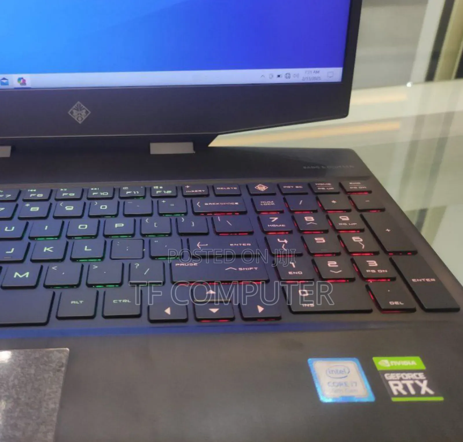 New Laptop HP Omen 15 16GB Intel Core I7 SSD 512GB