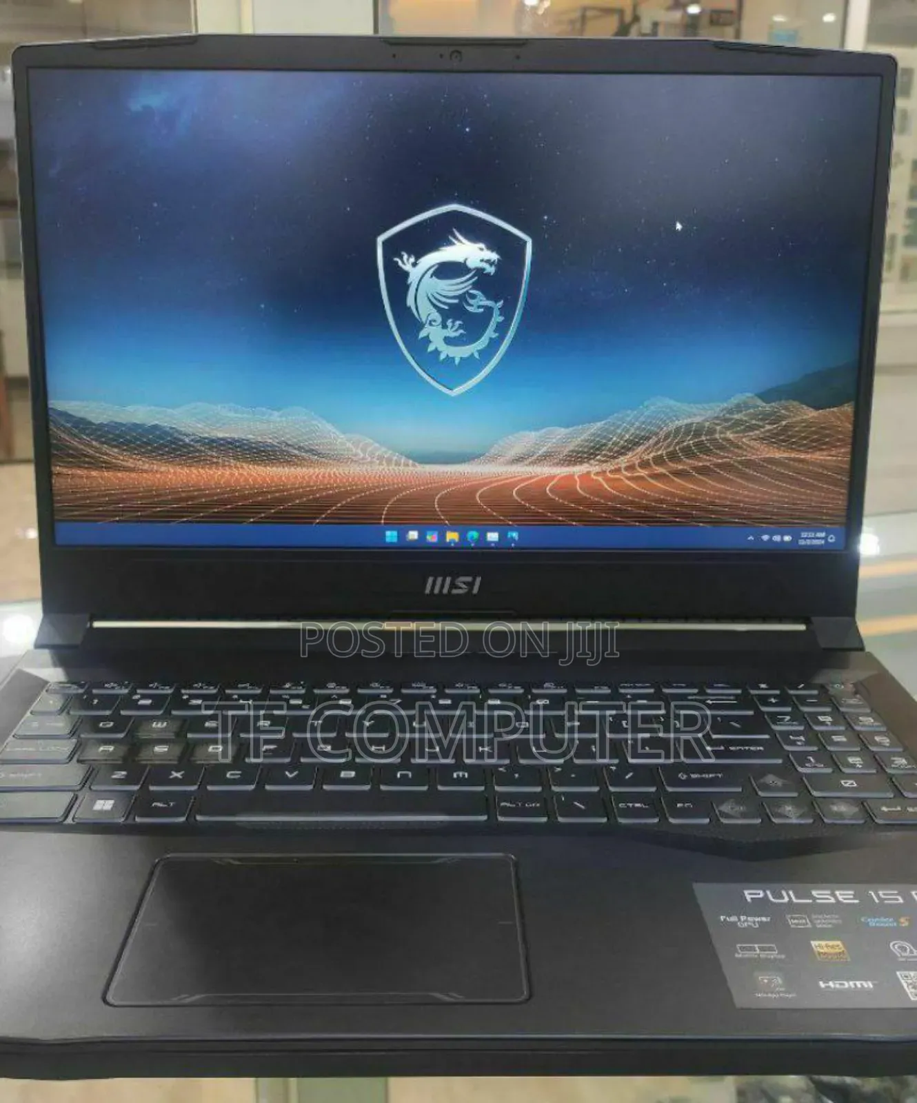 New Laptop MSI Pulse GL66 32GB Intel Core I9 SSD 1T