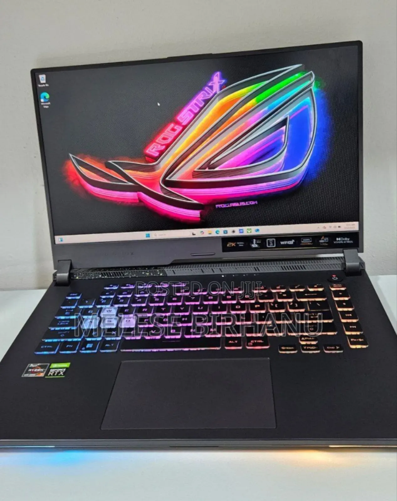 New Laptop Asus ROG Strix G15 16GB AMD Ryzen 7 SSD 1T