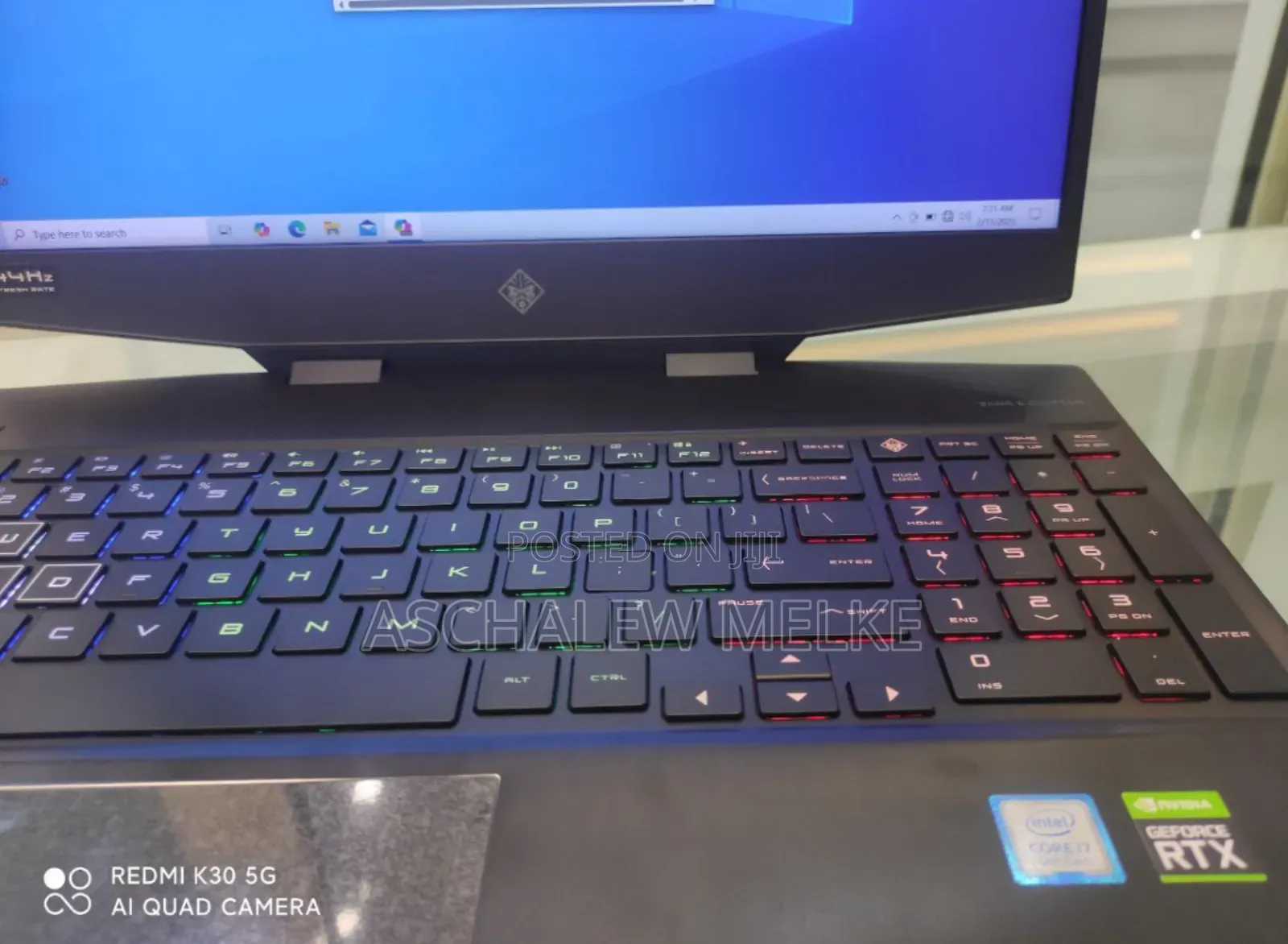 Laptop HP Omen 15 16GB Intel Core I7 SSD 512GB
