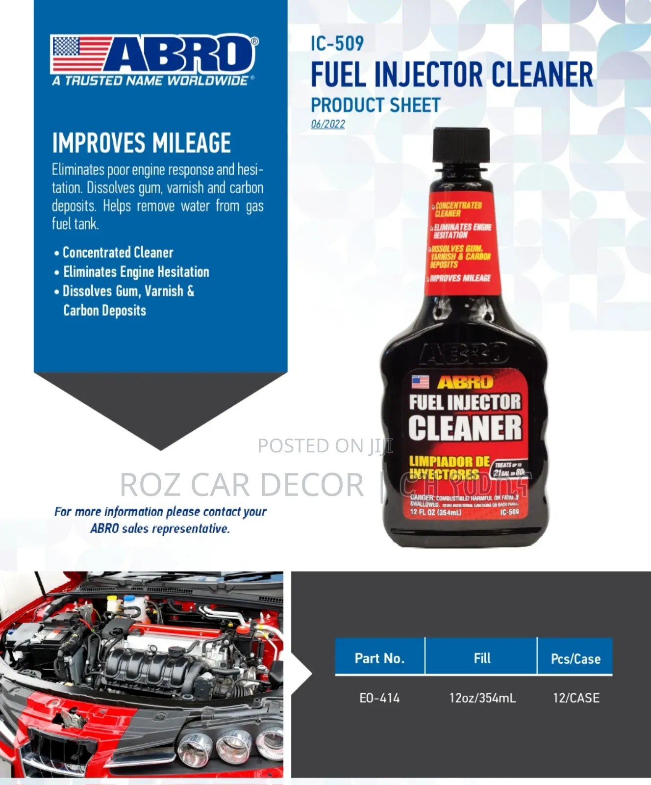 Abro Fuel Injector Cleaner