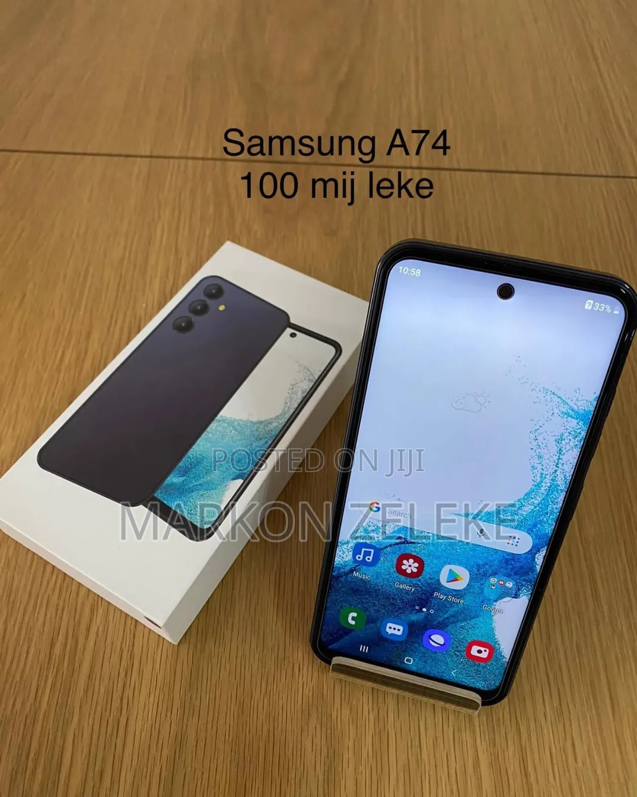 New Samsung Galaxy A73 5G 128 GB Black