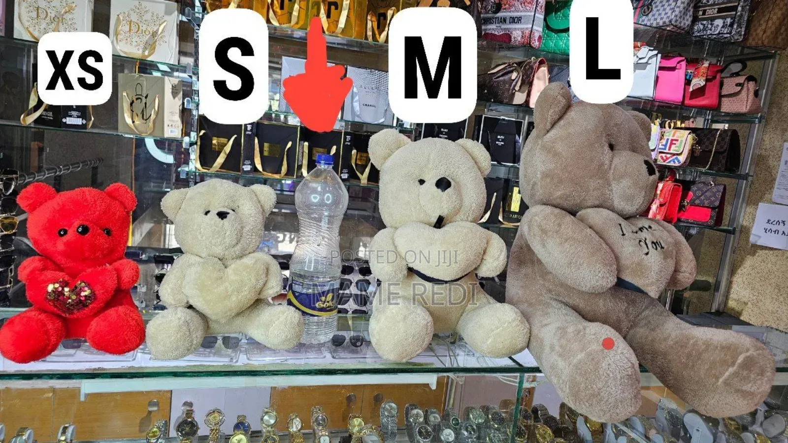 Tedy Bear Valentines Day Medium Size Dolls