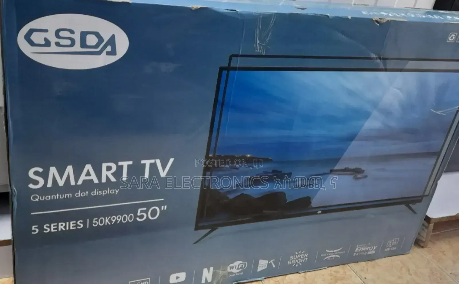 Gsda 50" Smart TV New 2025 ◈free Delivery ◈10 Years Warranty