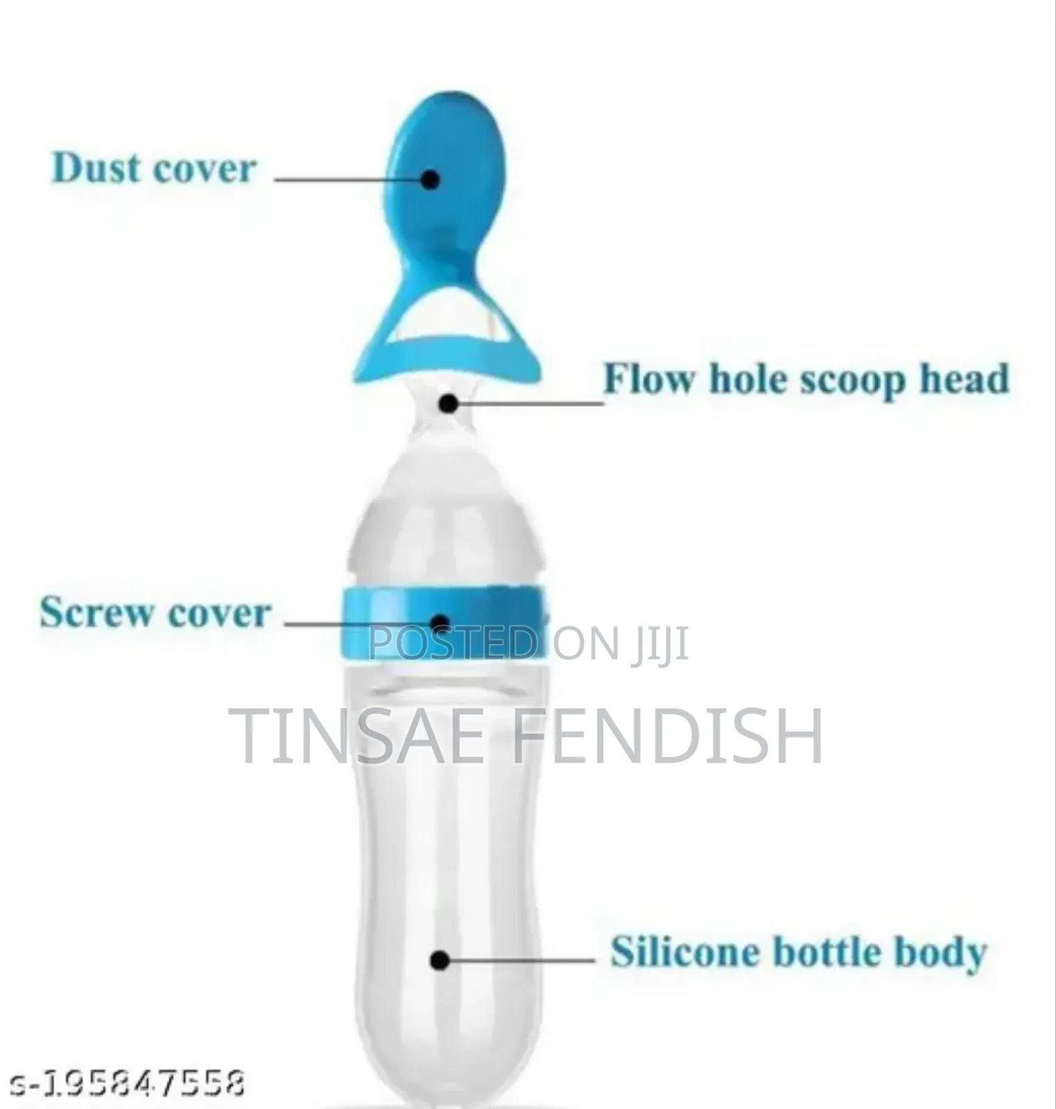 Silicone Squeeze Baby Feeder