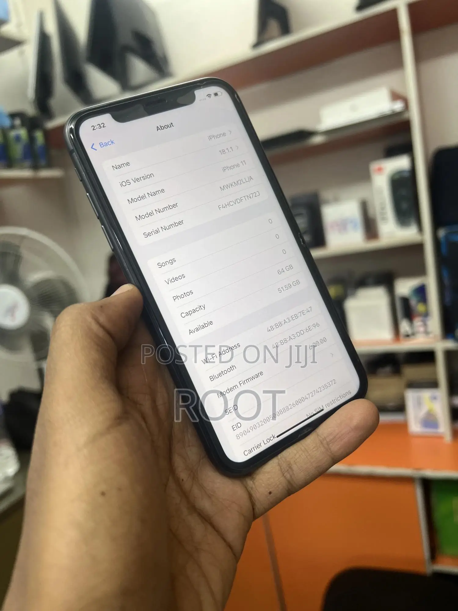 Apple iPhone 11 64 GB Black