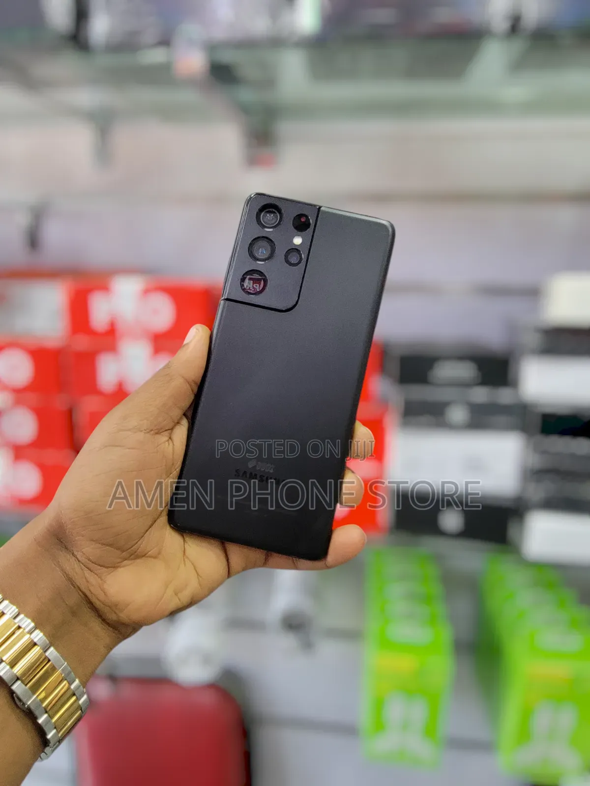 New Samsung Galaxy S21 Ultra 5G 256 GB Black