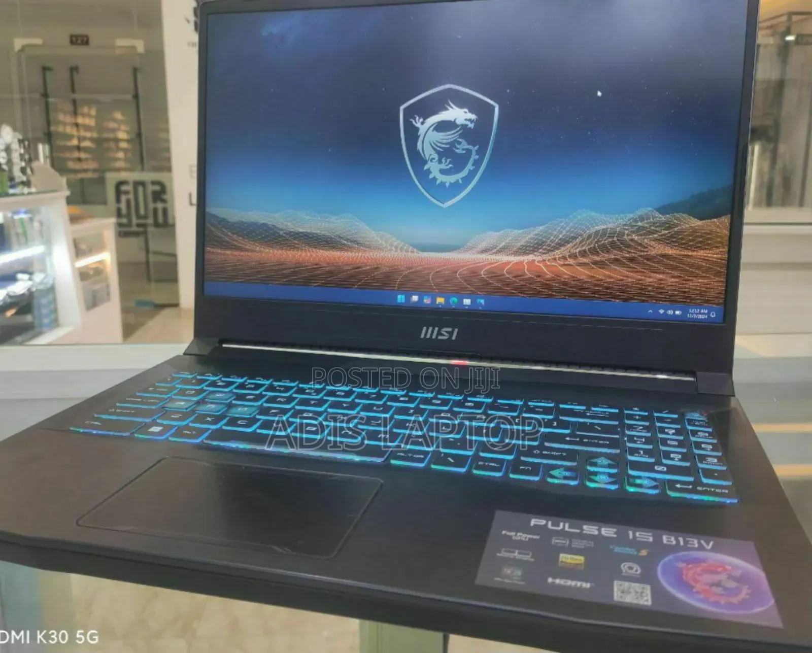 New Laptop MSI Pulse GL66 32GB Intel Core I9 SSD 1T