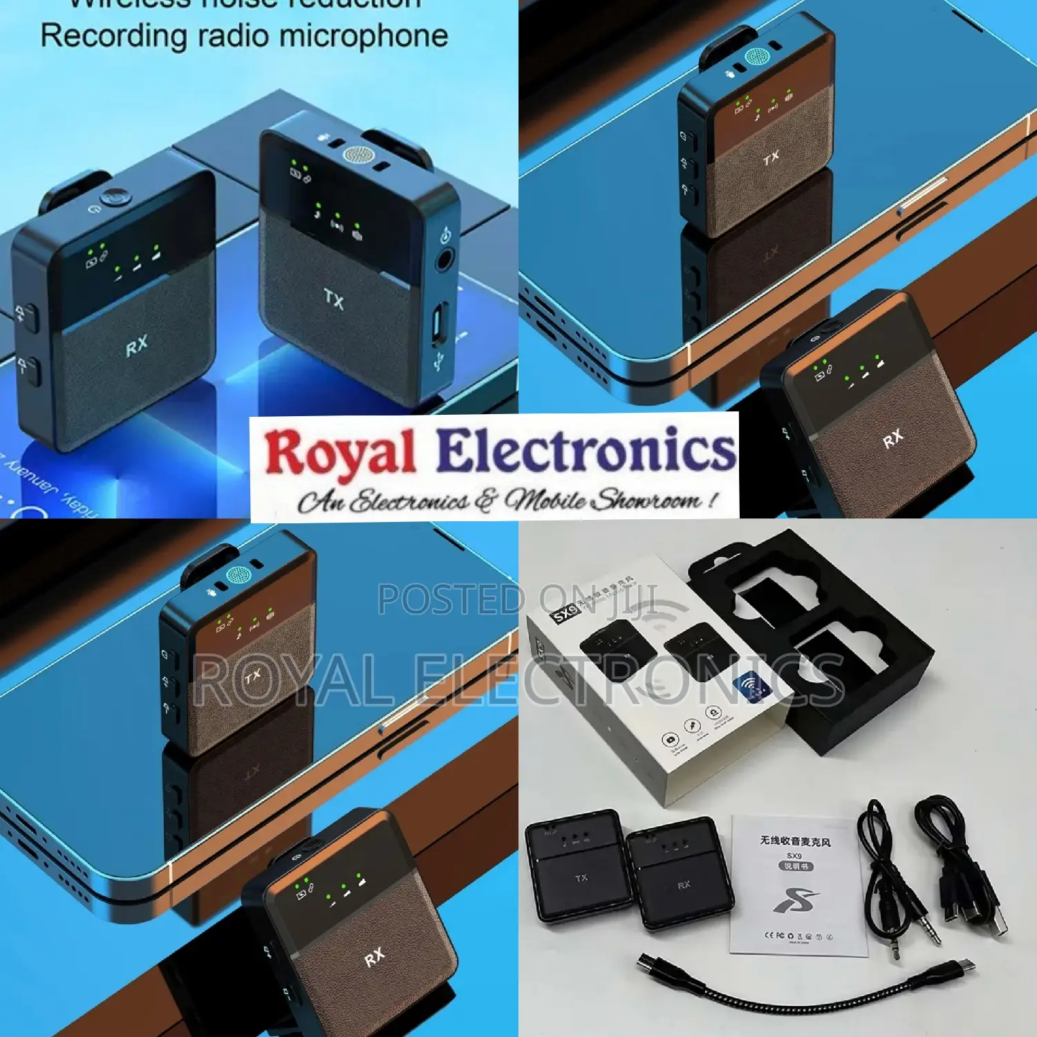 SX9 Wireless Microphone for Type C 3.5 Interface 1:1