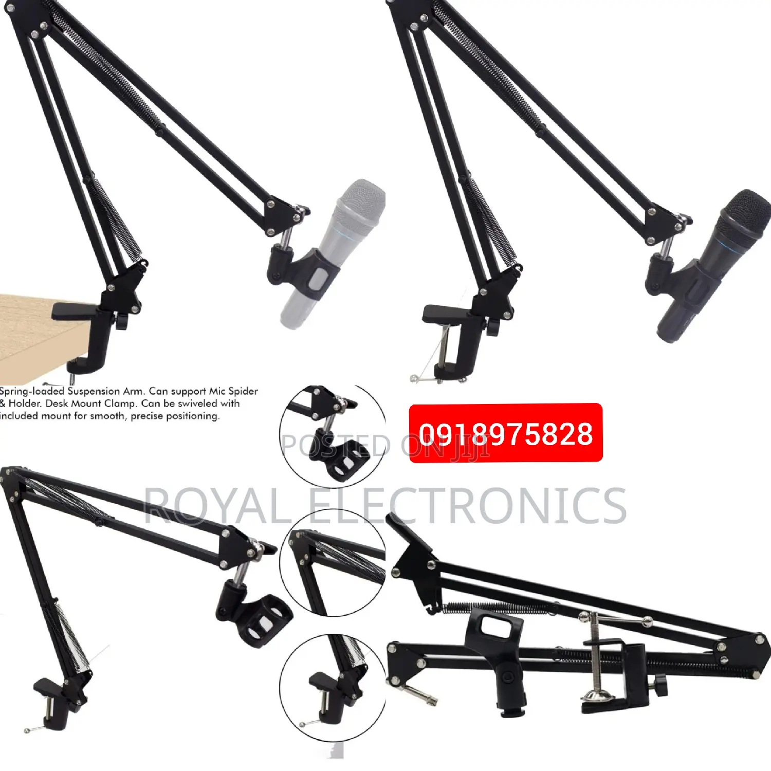 Microphone Stand Arm