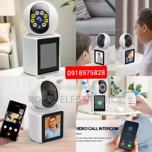 የራሱ Screen ያለው Video Call ማድረግ የሚያስቺል CCTV Security Camera