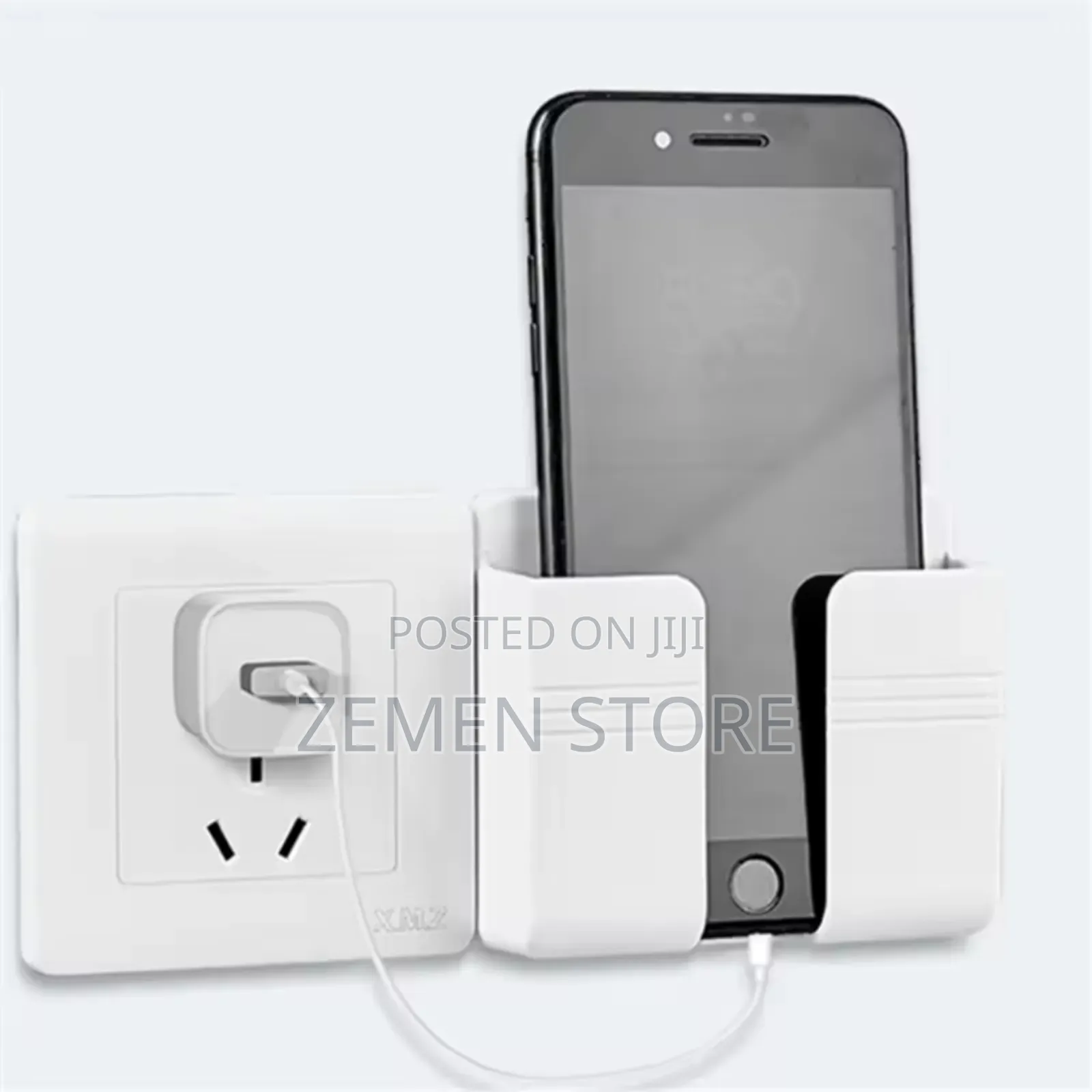 Wall Mounted Phone Holder – Charging Stand Bedside Dock