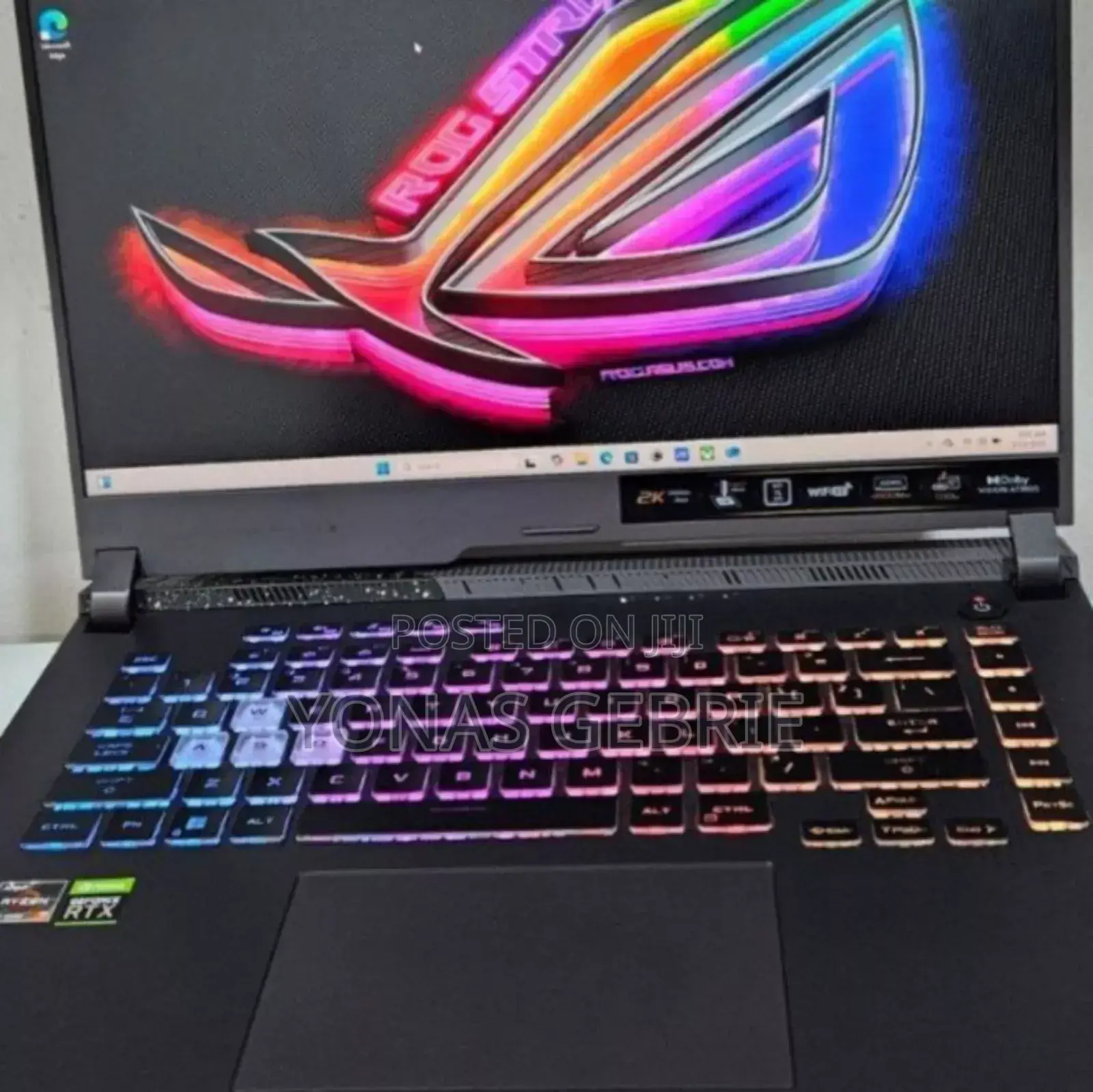 New Laptop Asus ROG Strix G15 16GB Intel Core I7 SSD 1T