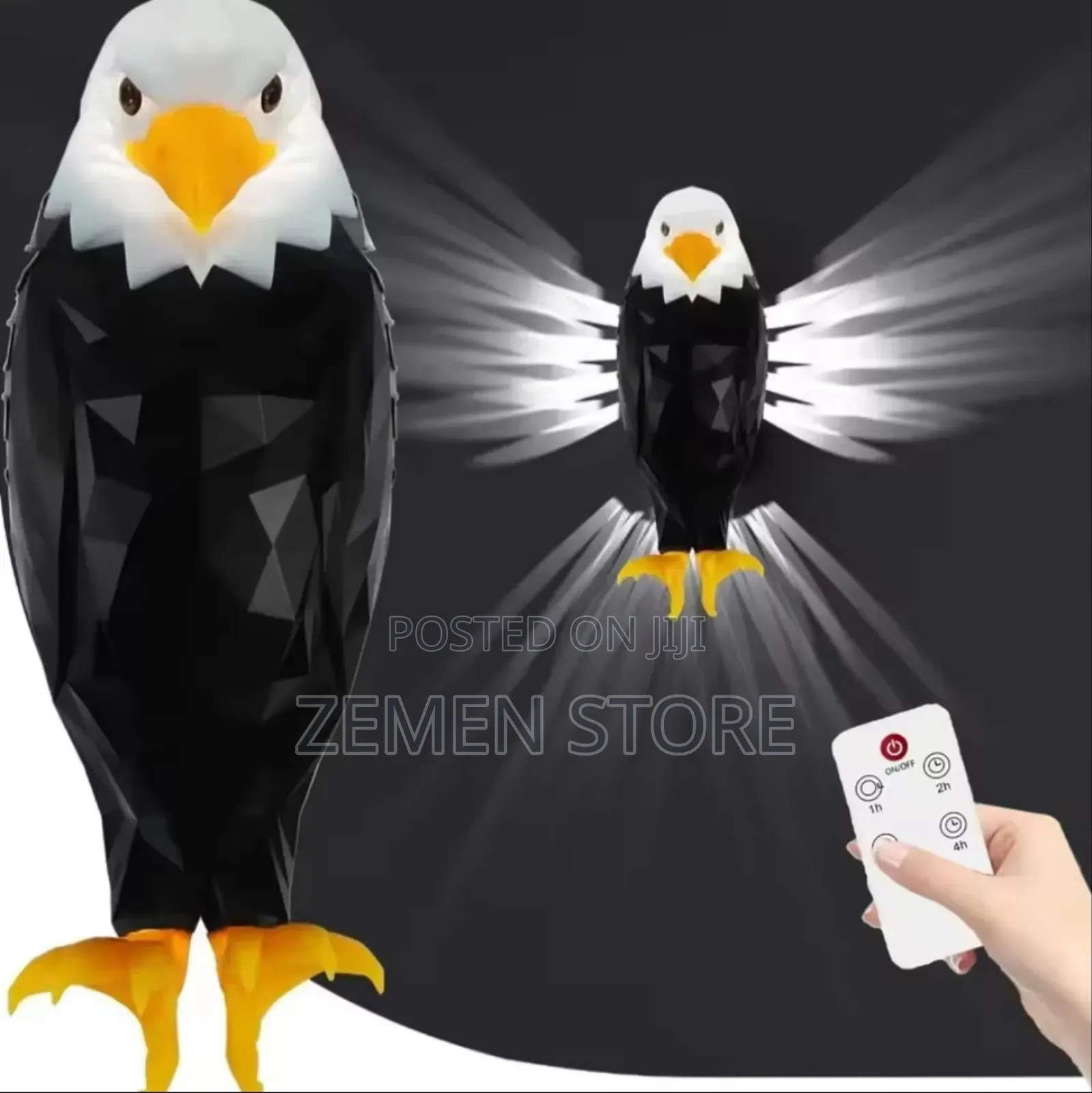 Eagle Wall Light With 3D Effect – Elegant Home Decor