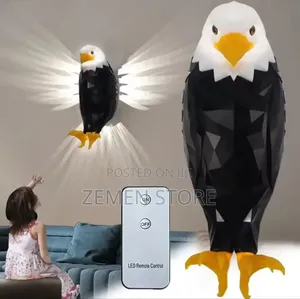 Eagle Wall Light With 3D Effect – Elegant Home Decor
