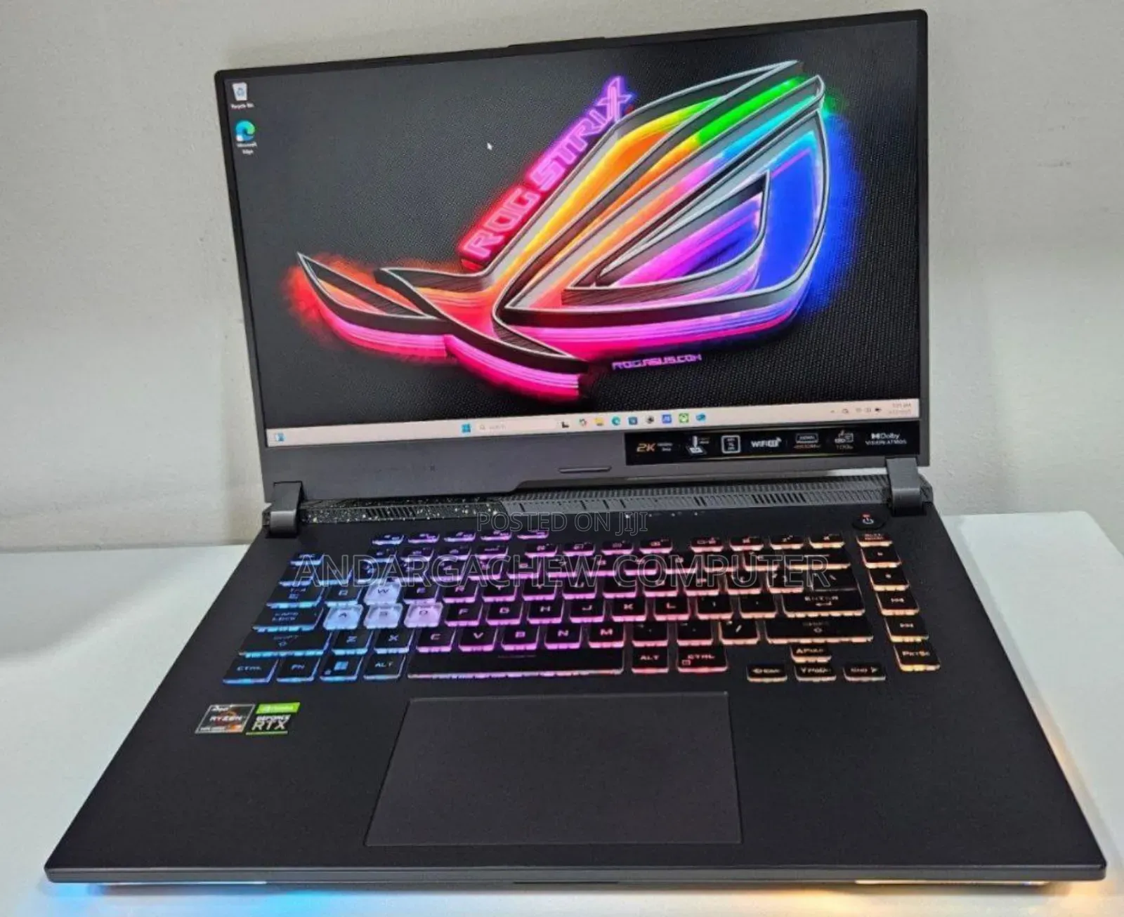 New Laptop Asus ROG Strix G15 16GB Intel Core I7 SSD 1T