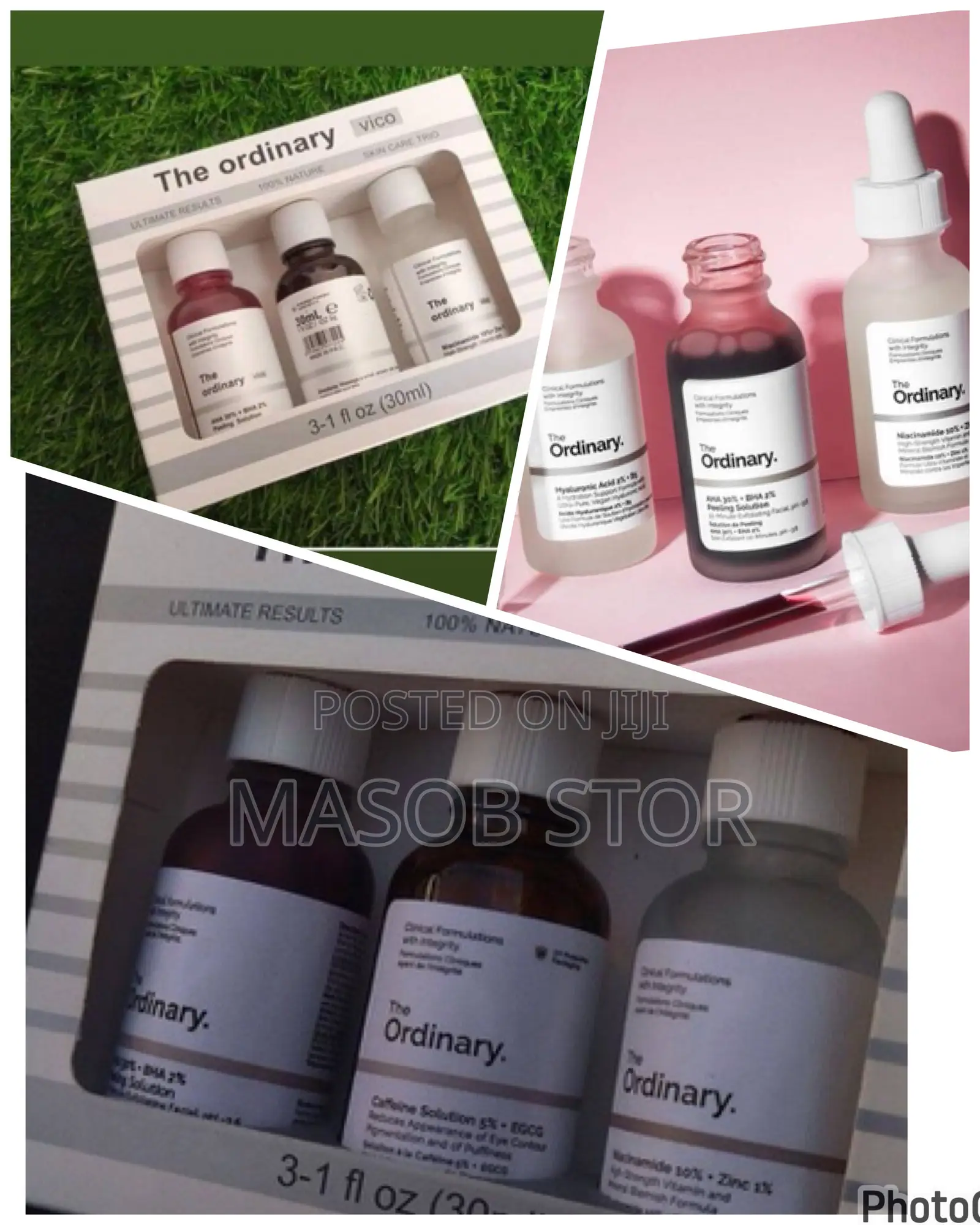 The Ordinary 3 in 1 ለማድያት ቀላል እና በጣም ውጤታማ ነው፣