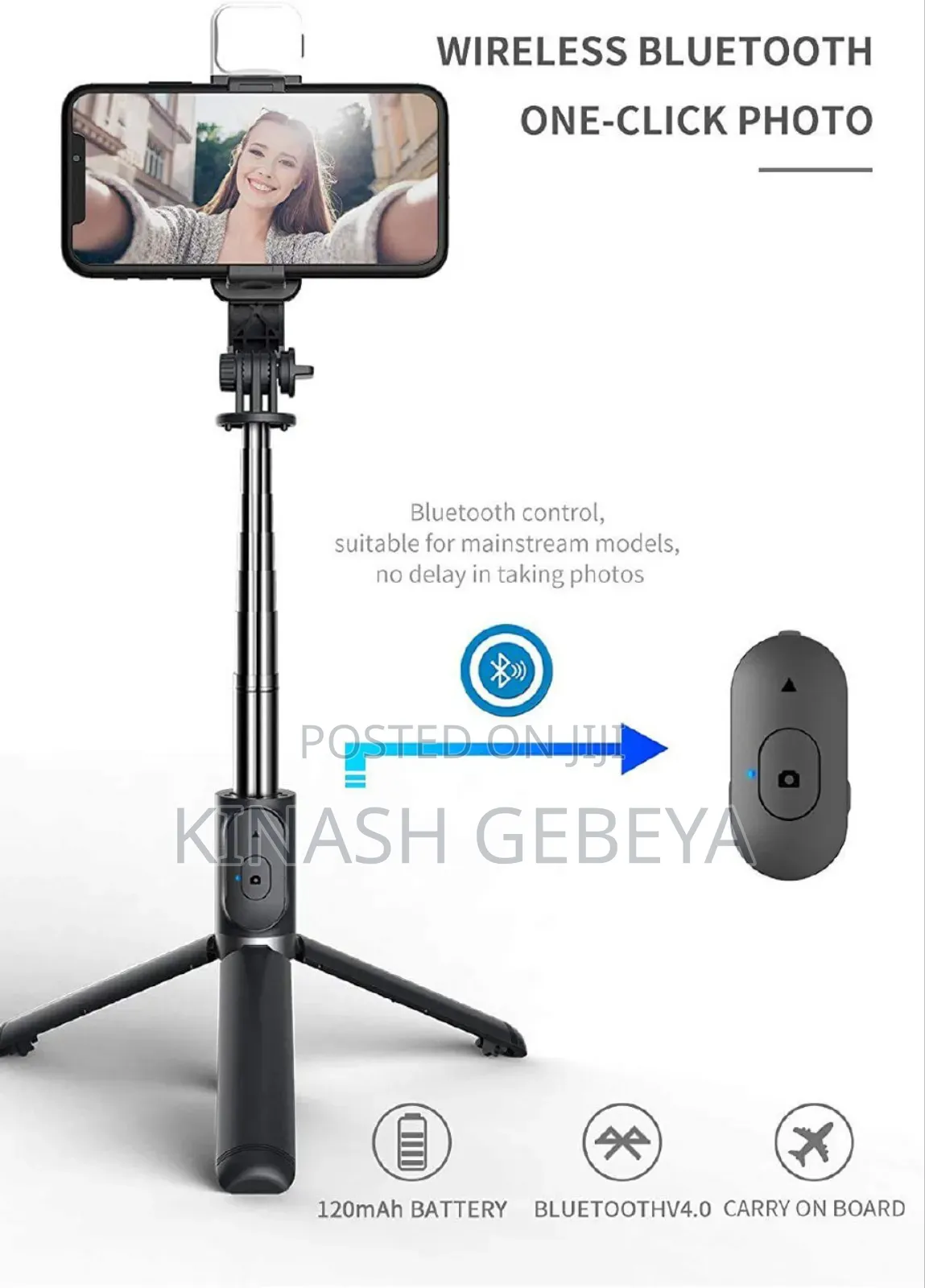 High Quality Fill Light Selfie Stick