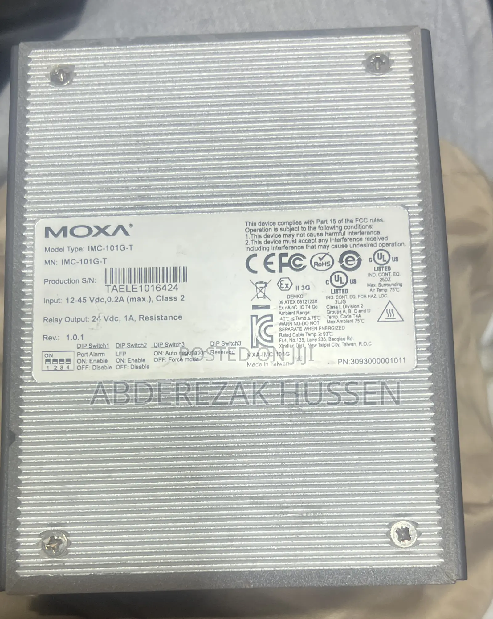 Industrial Media Converter IMT-101G-T