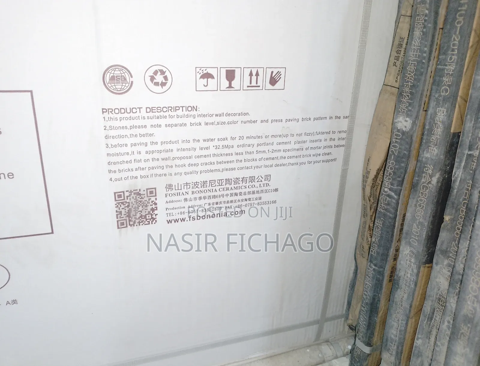 Porceline Tiles or Ceramic in Two Different Size.