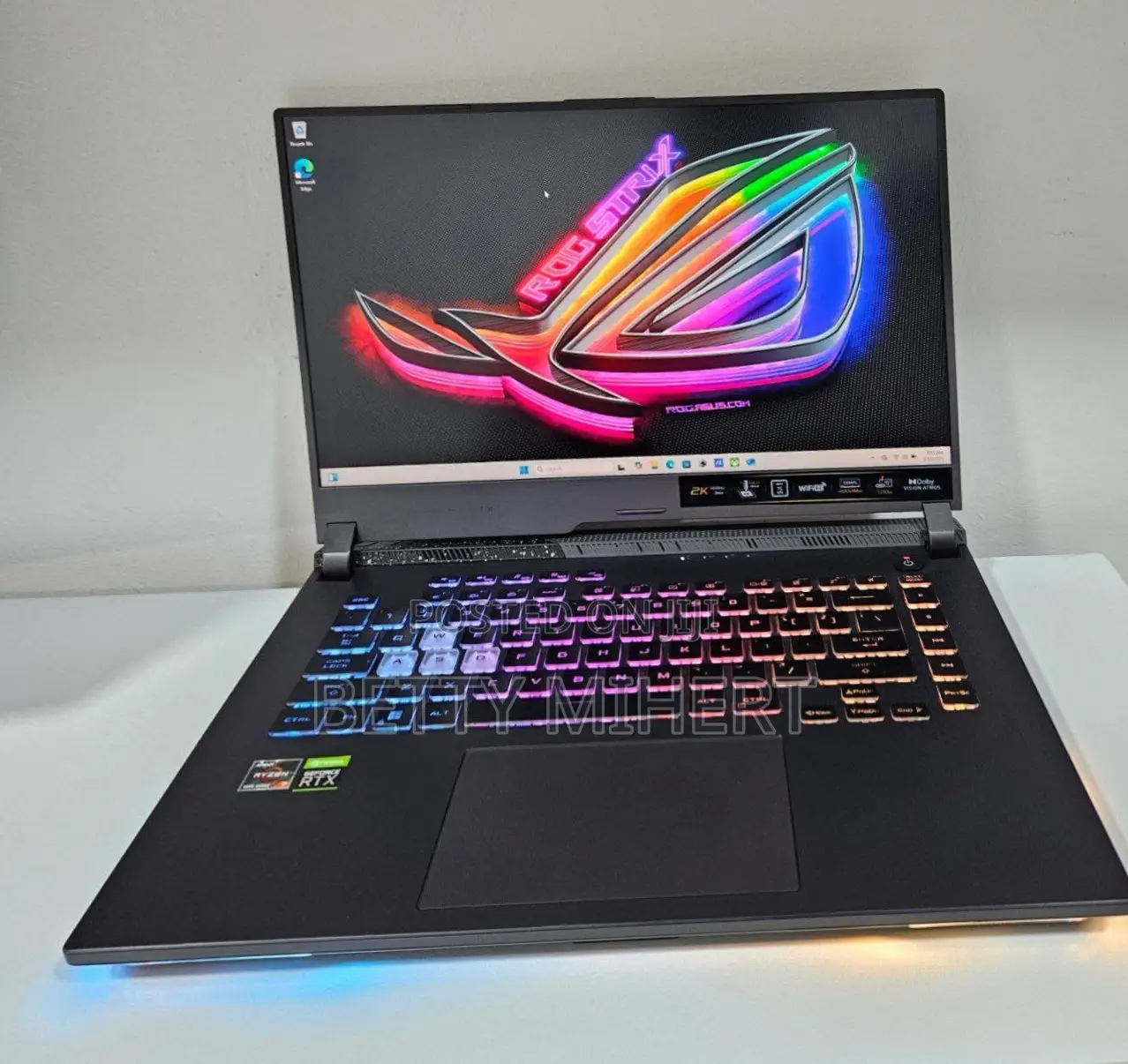 Laptop Asus ROG Strix G15 16GB Intel Core I7 SSD 1T