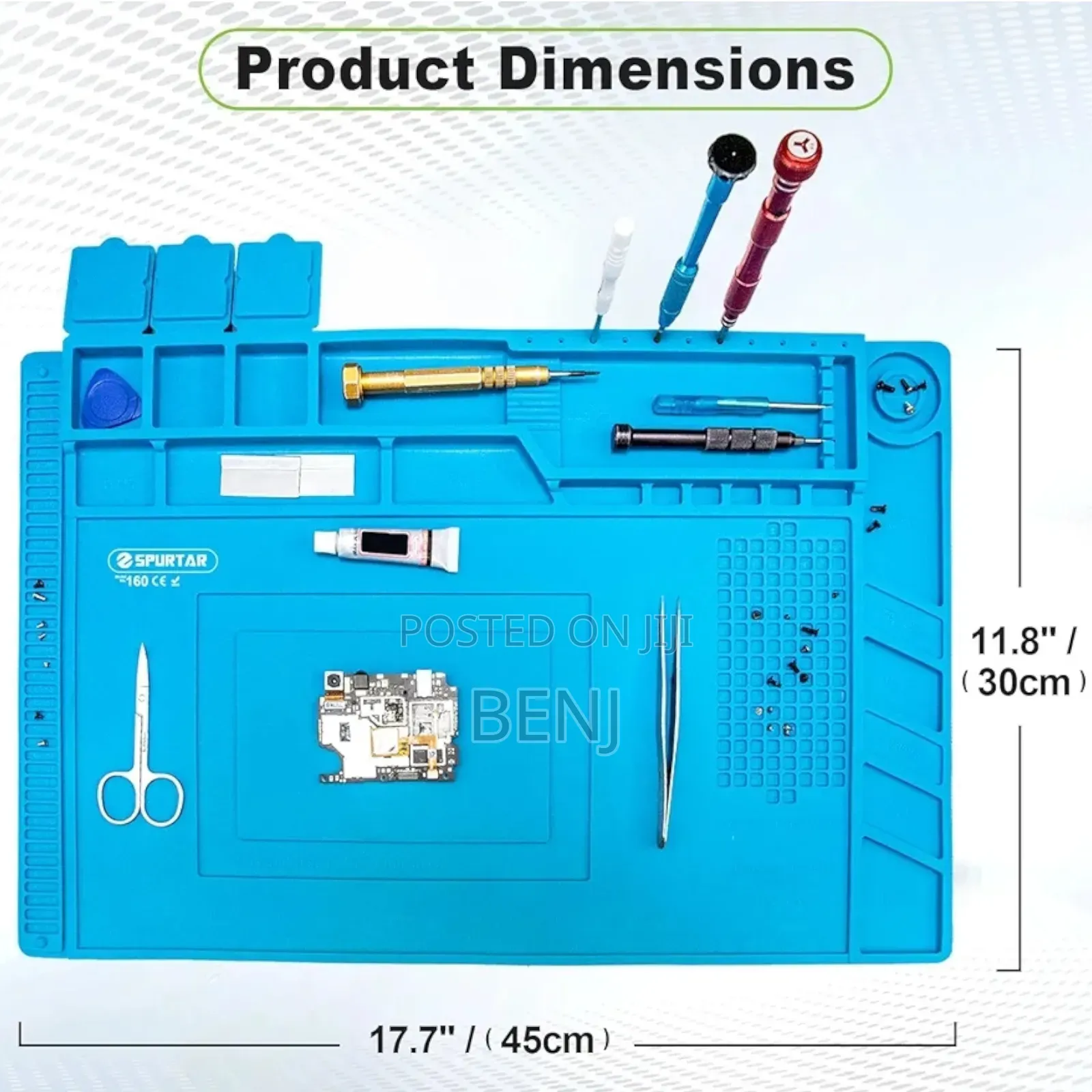 Silicone Mat | Magnetic Solder Repair