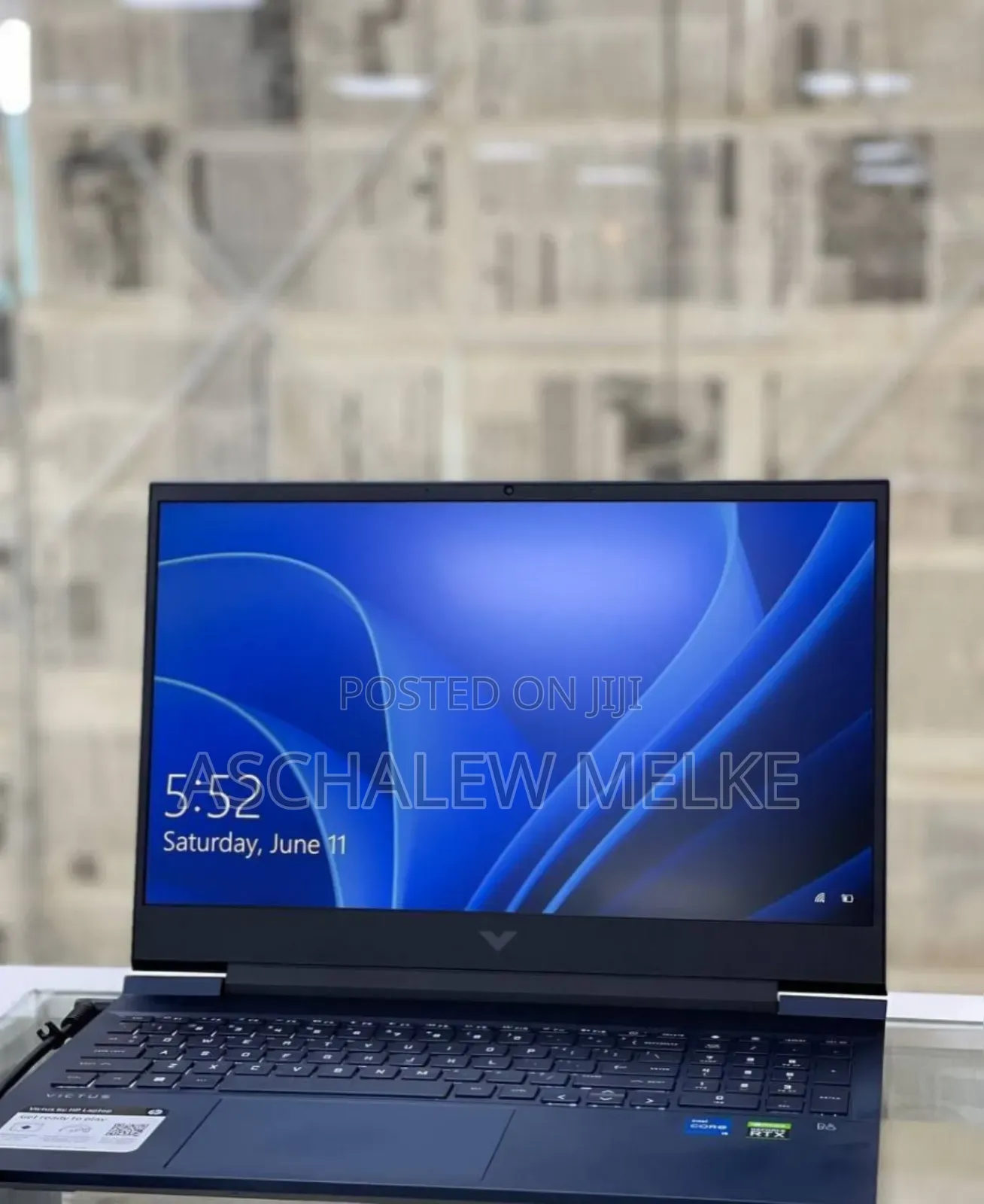 New Laptop HP Victus 16 8GB Intel Core I5 SSD 512GB