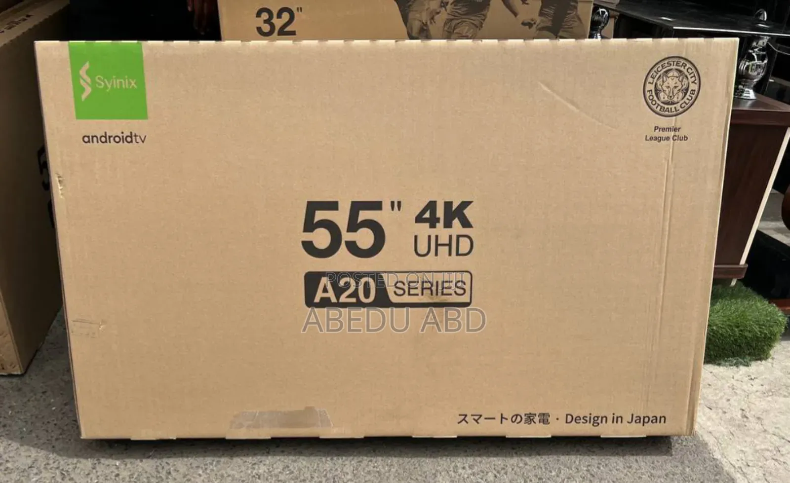 Syinix 55 Inchi Double Glass Smart 2024 Tv