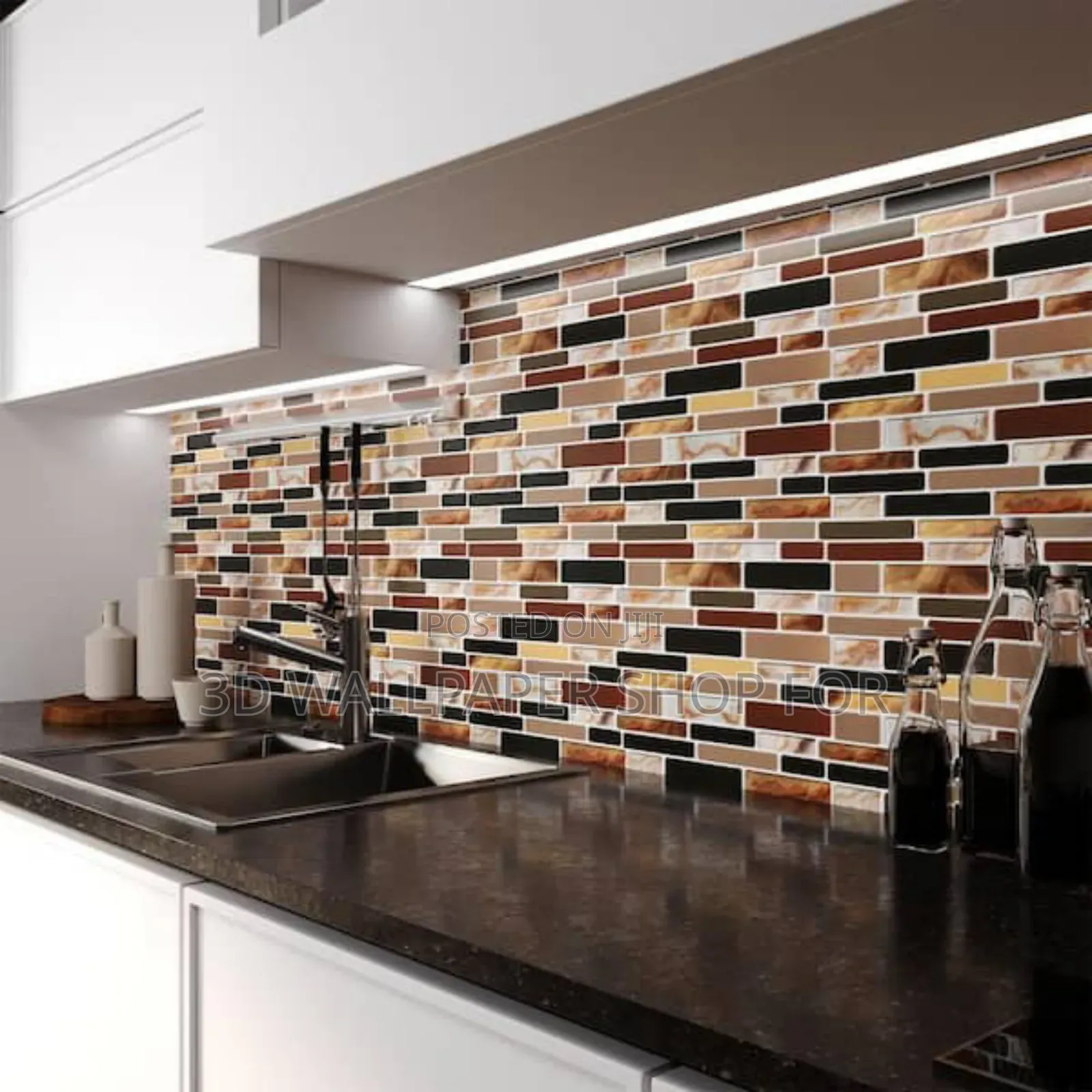 3d Wallpaper Sticker for Kitchen
