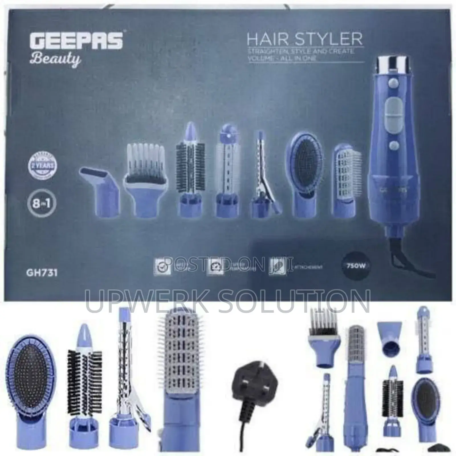 #Geepas Straightener Brush