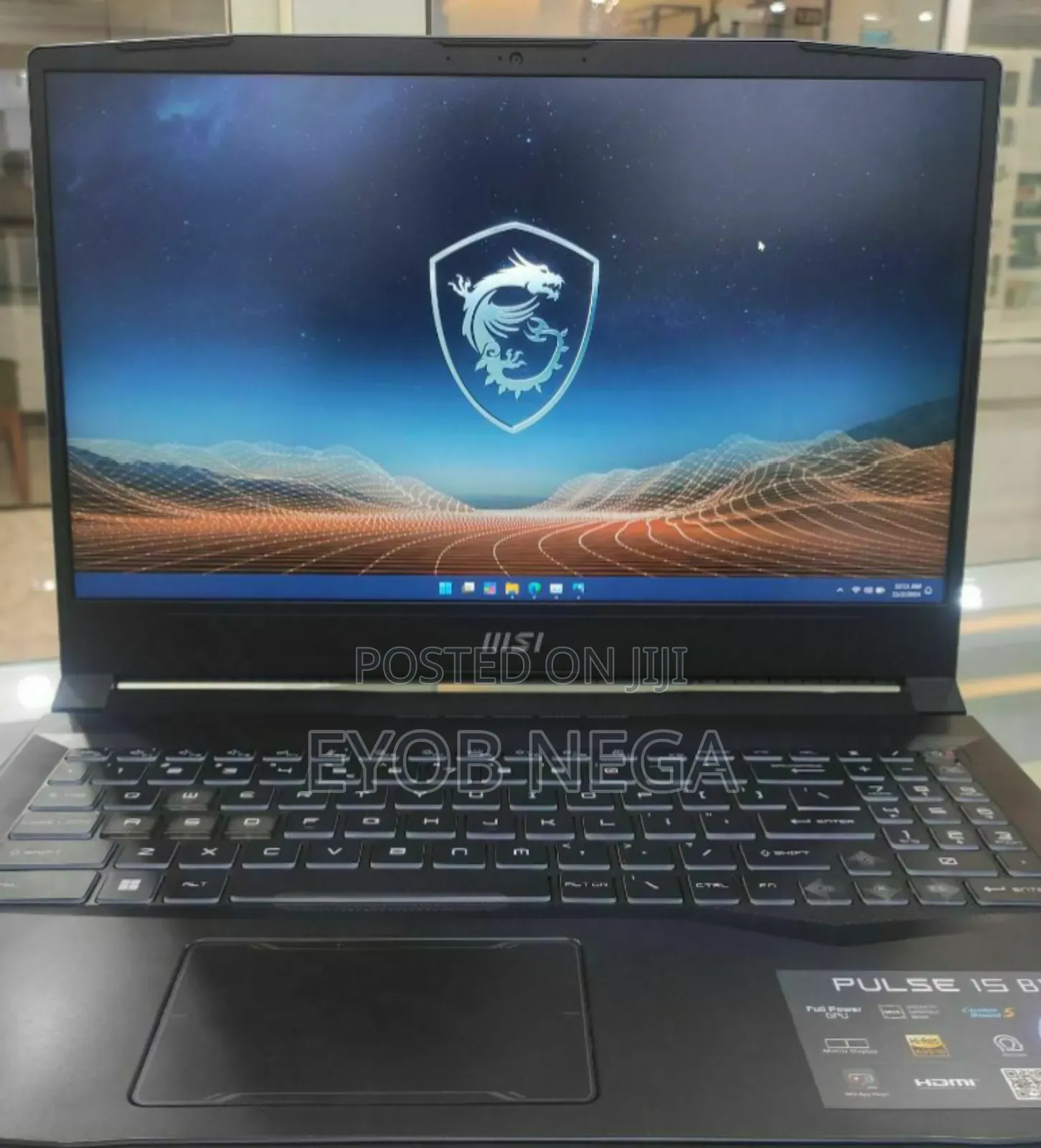 New Laptop MSI Pulse GL66 32GB Intel Core I9 SSD 1T