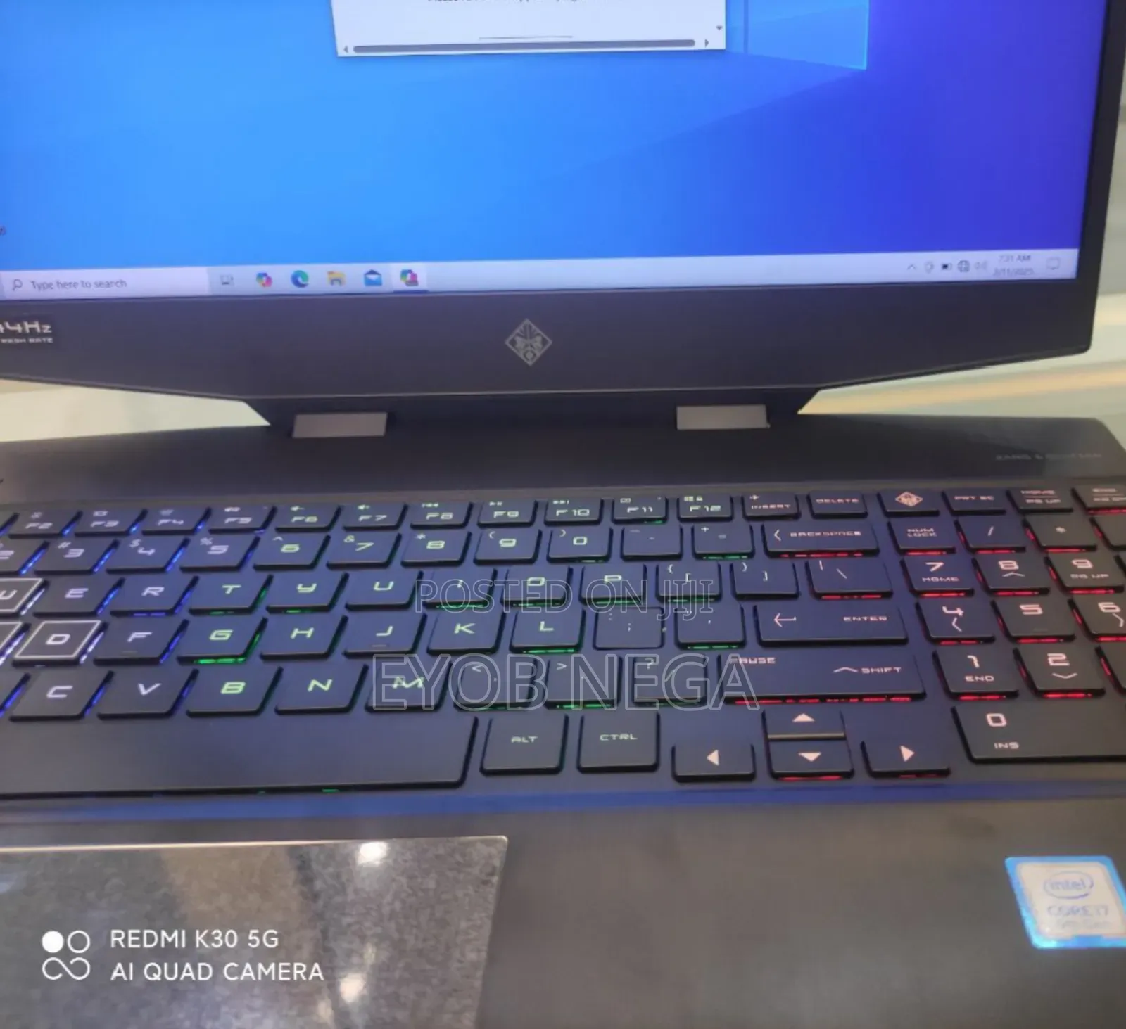 New Laptop HP Omen 15 16GB Intel Core I7 SSD 512GB