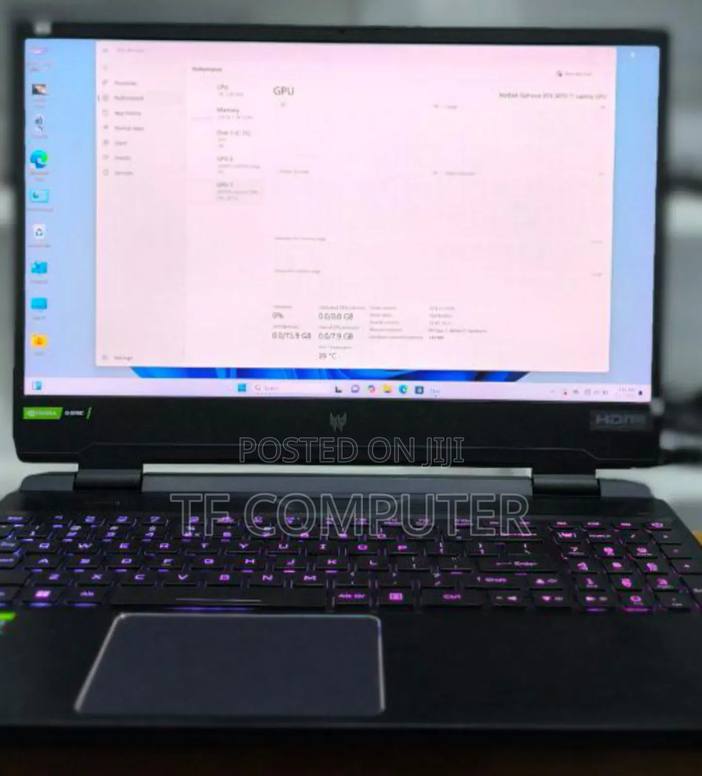 New Laptop Acer Predator Helios 300 16GB Intel Core I9 SSD 512GB