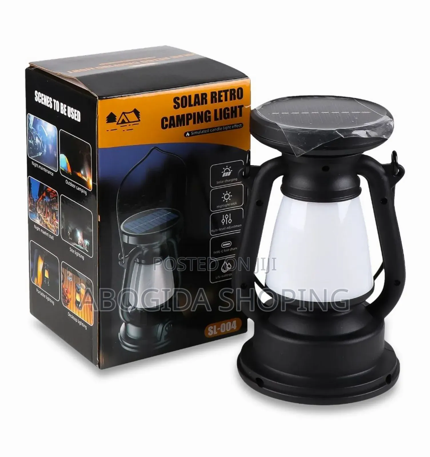 Portable Solar Camping Lamp