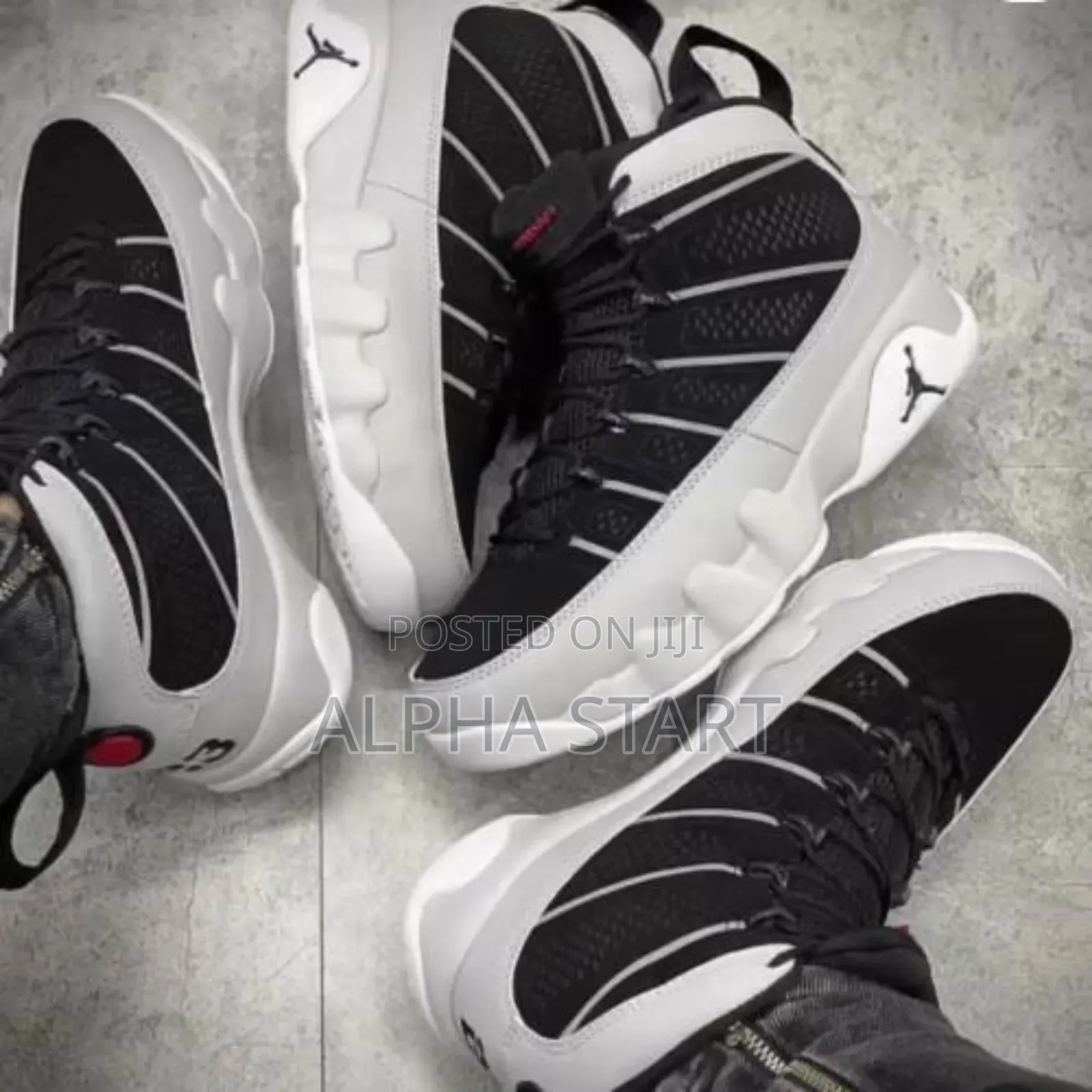 Air Jordan 9 IX Retro Hi ‘Black Gray White’ Shoes