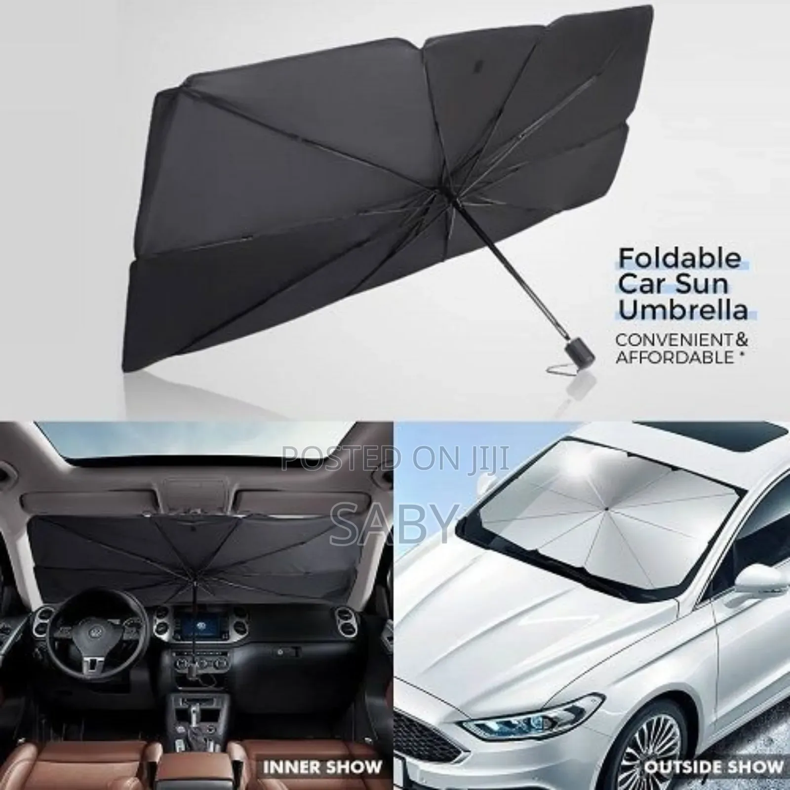Car Sun Bath Umbrella