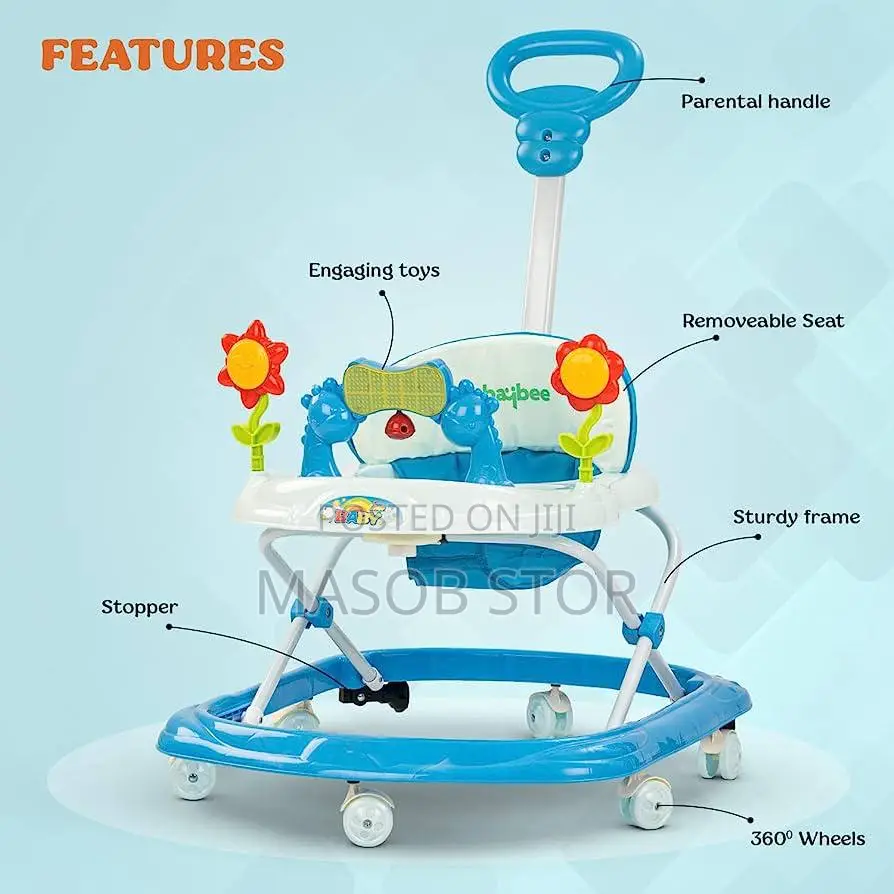 BABY Walker / ብዙ አገልግሎቶችን በአንድ የያዘ 5 in 1 ጄሪሎ
